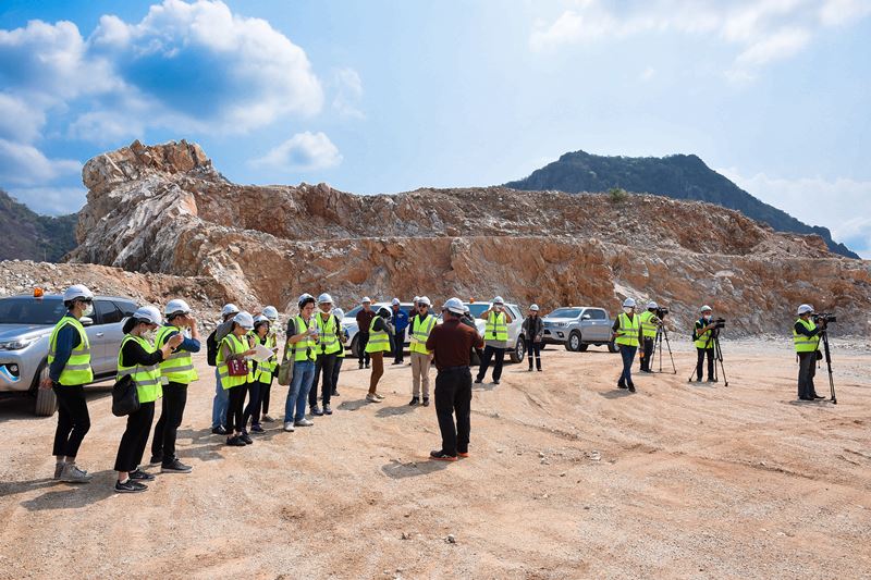 CMAN Showed Its Lime Production Facilities at Kangkoi and Tubkwang Quarry. Commencing Operation of a New Kiln (KK6) to Expand Its Capacity and Aiming to Become Among the World’s Top 10